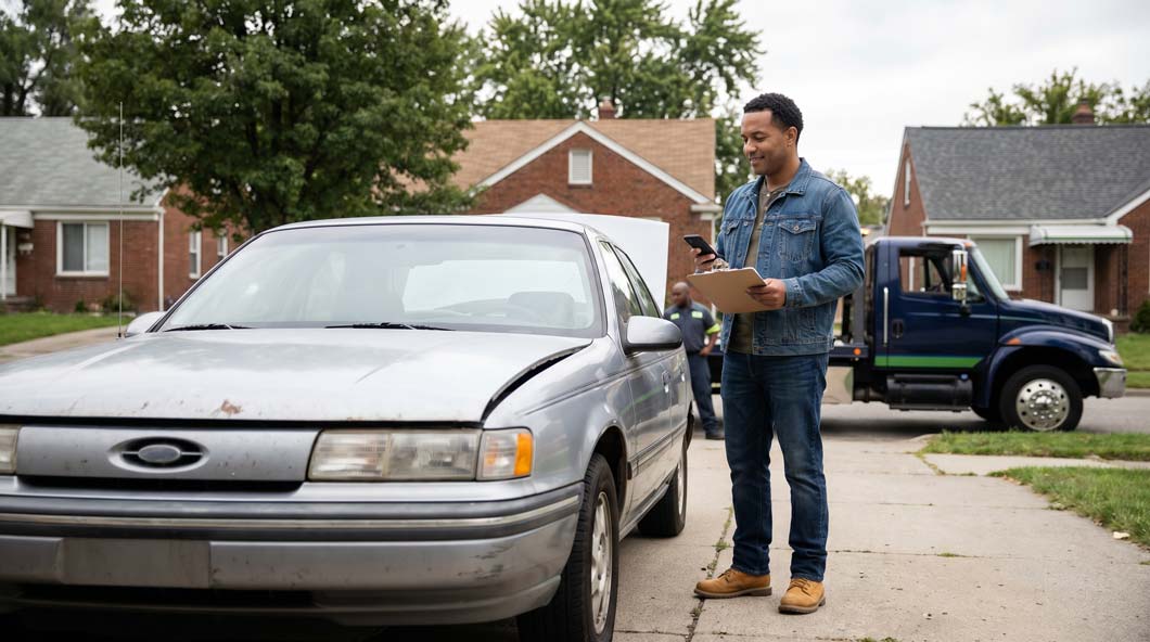 How to Sell a Junk Car in Detroit for Cash